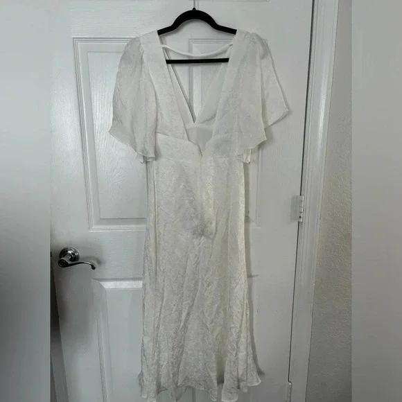 Jenny Yoo Lucinda White Dress - Picture 5 of 6